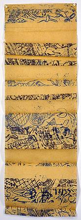 « 40 Volés » Multiples, double linogravure sur « papier boucherie »