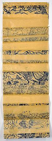 « 40 Volés » Multiples, double linogravure sur « papier boucherie »