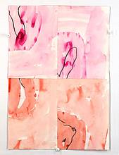 2016 08 20 A Encre, acrylique, collage sur papier - 2 faces
