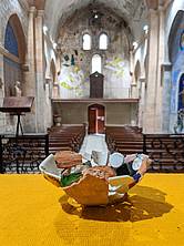 Eglise Notre dame la Brune : gamelle