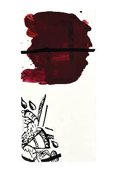 2025 02 15 A 1-6 à 6-6 - 19/38 cm – « Deux niveaux » Série de 6 pièces – Acrylique et encre sur Arches 250g