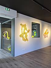 GALERIE LA VILLA BALTHAZAR - Etage et hall - Papiers tomme