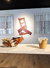 GALERIE LA VILLA BALTHAZAR - Deux gamelles et papier tomme