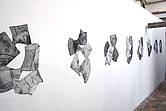 Pierre noire diamètre 65 cm de Jean Marc Saulnier