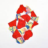 Hors Cadre PP Technique mixte sur papier peint