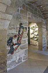 Jean Marc Saulnier - Médiathèque de Uzès 2020 - Peinture