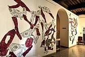 Jean Marc Saulnier - Musée de Uzès 2020 - Peinture au mur