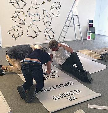 Exposition La légèreté avec Jean Marc Saulnier, Guillaume Moschini et Jean-Pierre Loubat