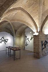 Jean Marc Saulnier - Médiathèque de Uzès 2020 - Vue de la salle du fond